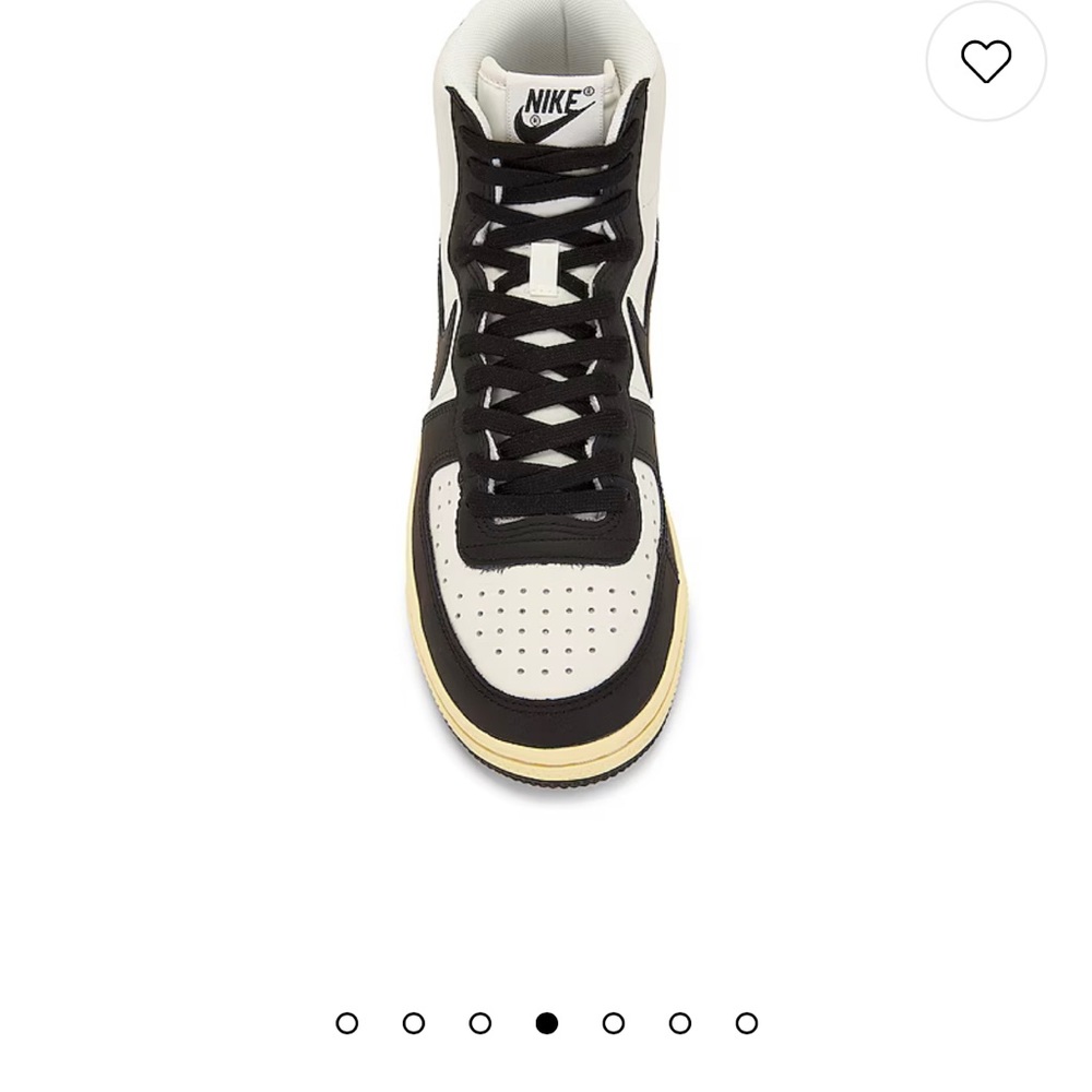 Nike Terminator High Prm Sneakers in Phantom, Black, Pale Vanilla, & Sail - Picture 4 of 8
